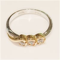 Anello Vidali Gioielli Donna in Oro bianco Zircone ANOR-25-34 - ANOR-25-34